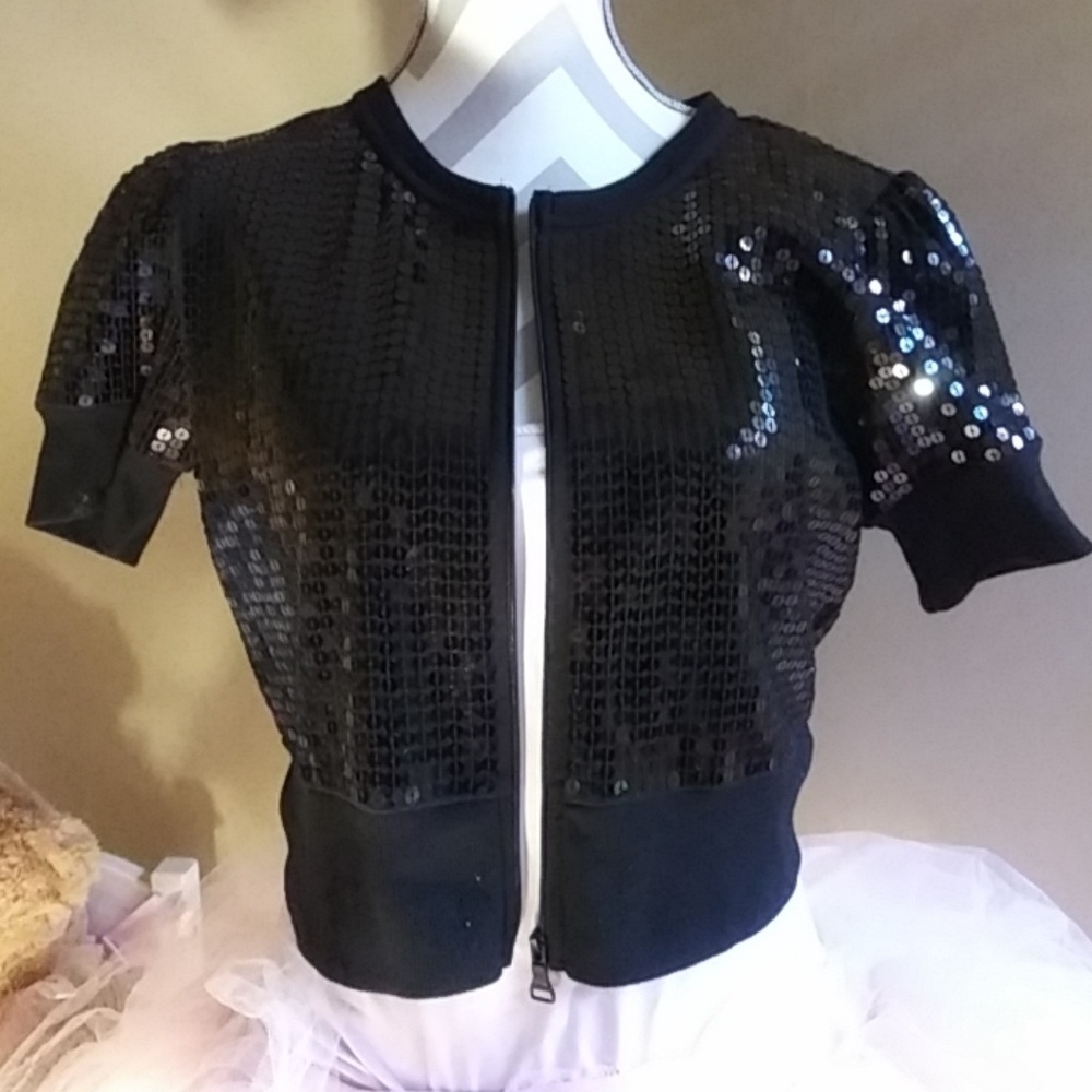 Express sequin jacket